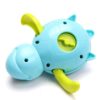 Baby Bath Toys Toddler Bathing Tortoise Cute Swimming Turtle Pool Beach Classic Chain Clockwork Water Toy for Kids Water Playing